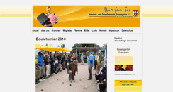 Desktop Screenshot of hgv-rosengarten.de